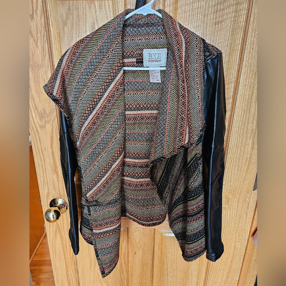 BKE Buckle Brand Pleather Moto Jacket